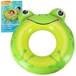 Kółko do pływania koło dmuchane dla dzieci BESTWAY 36351 żaba 85-76cm