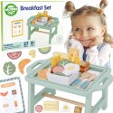 WOOPIE GREEN Zestaw Śniadaniowy i Restauracja - Zabawa w Zamawianie z Tacą i Akcesoriami